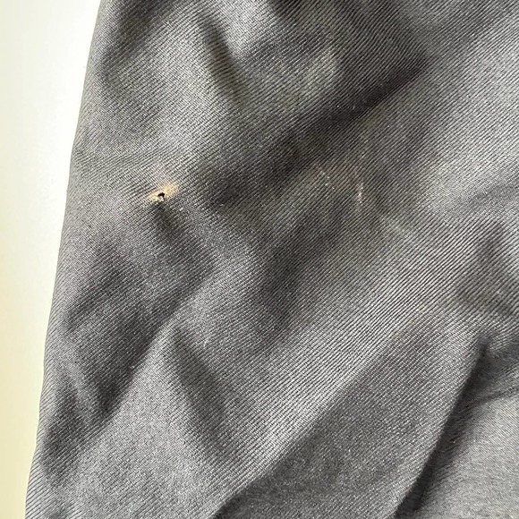 KHAITE Carlina Black Short Puff Sleeve Button Front Dress Womens Size: 12 - Picture 9 of 11